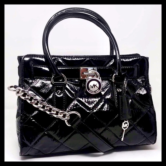 NEW! Michael Kors Hamilton Quilted Leather Satchel - Picture 3 of 11